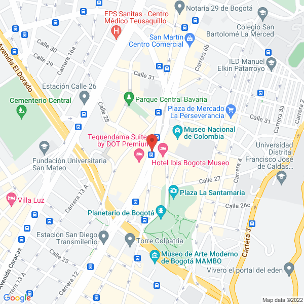 Mapa de Printronix-Andesprinting Ltda.