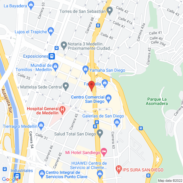 Mapa de Andre Corporation S. En C.