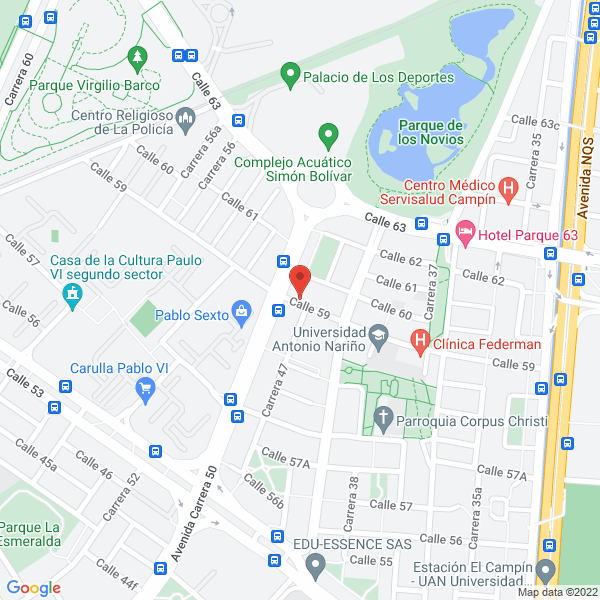 Mapa de Angelo Guerrero Y Arquitectos S.A.S.