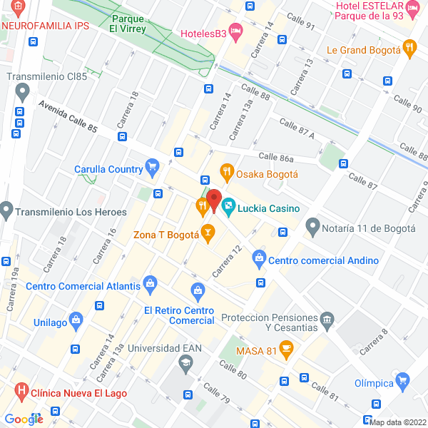 Mapa de Michel Patisserie