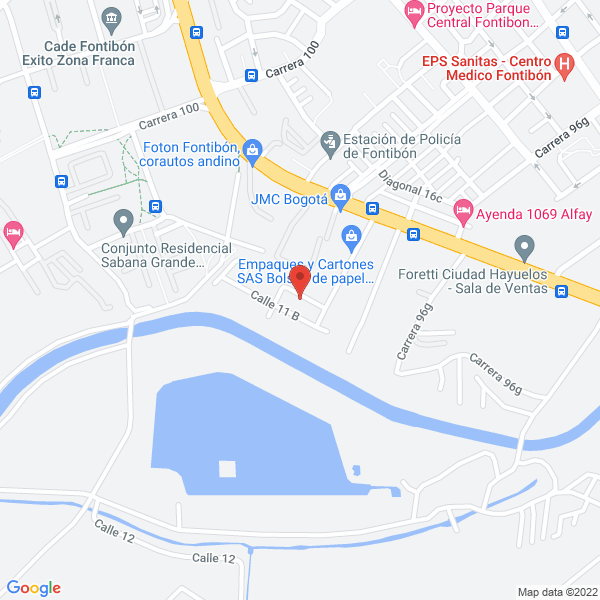 Mapa de Artic Ttcs Ltda