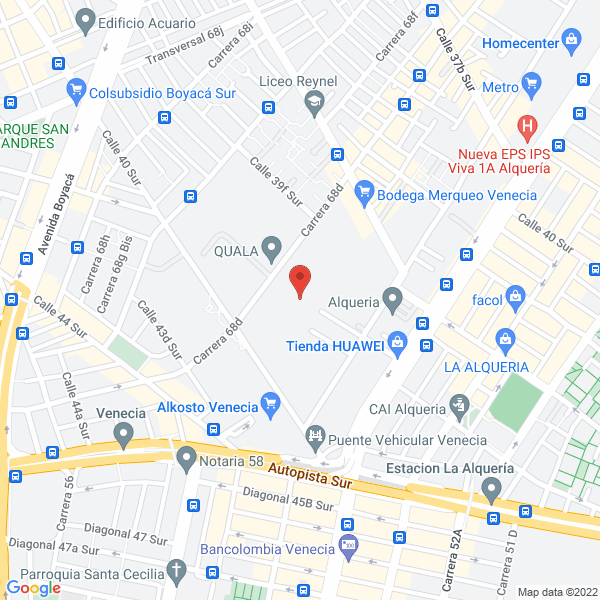 Mapa de Articulos & Maderas Nestor Matamoros