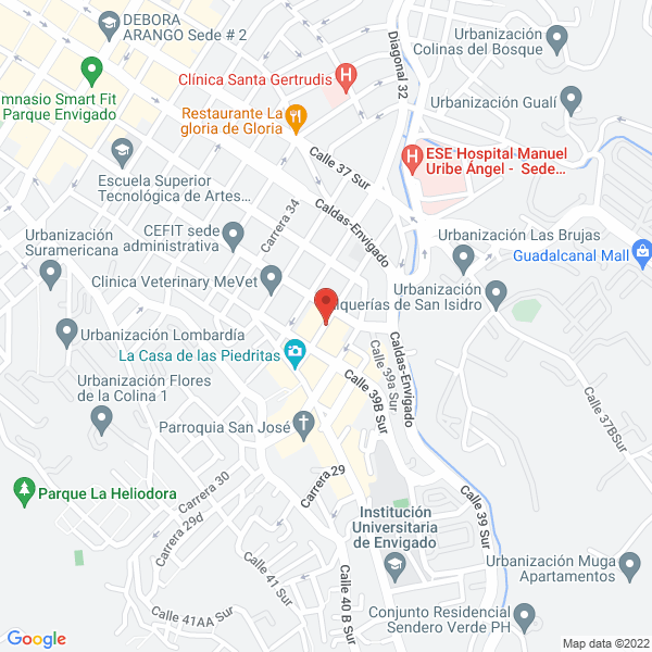 Mapa de Articulos Electricos Oscar Sossa