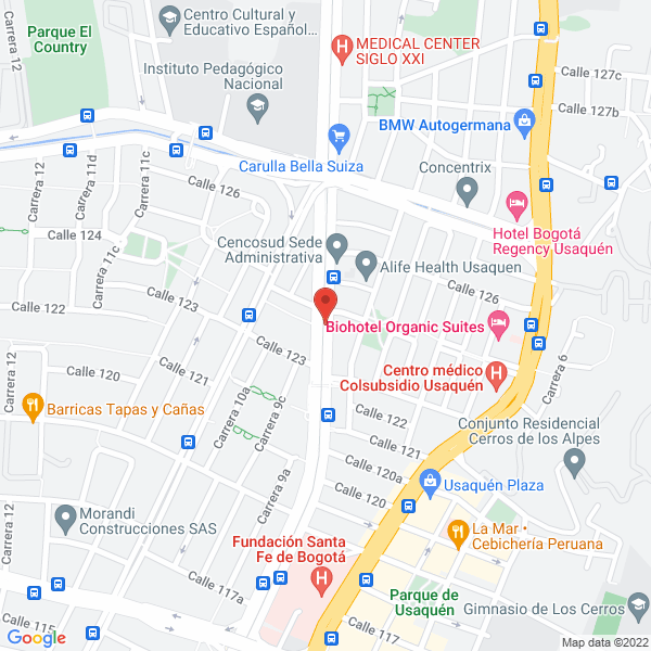 Mapa de Buendia & Garnica S.A.S