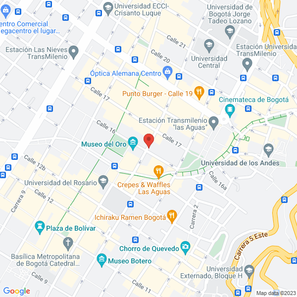 Mapa de Bufete Defensa Y Consultoría Gerencial Ltda.