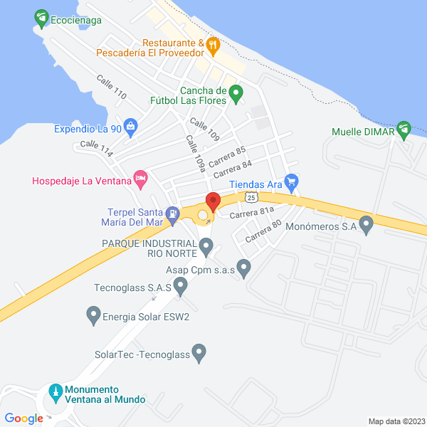 Map of Buitrans Ltda.