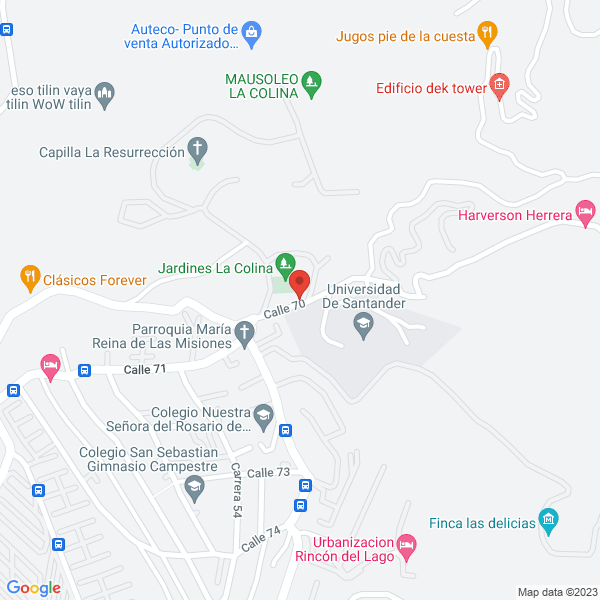 Map of Camilo Gonzales Arquitectura Y Construcción