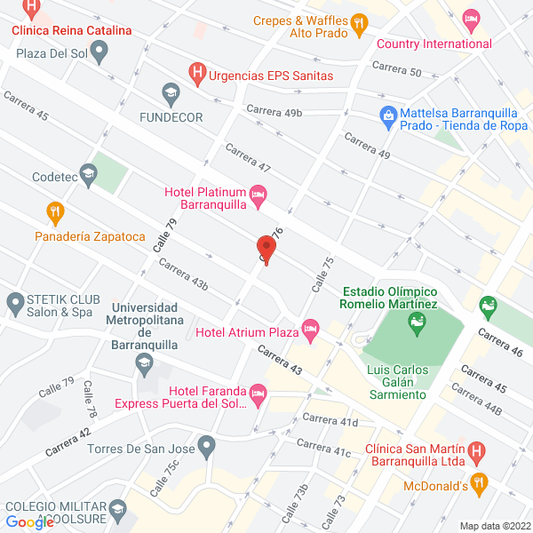 Map of Carlos Labarrera Centro De Servicio