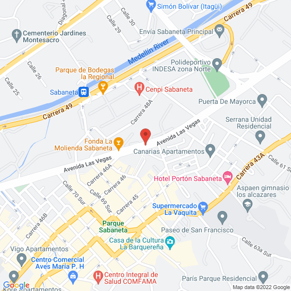 Map of Carnes Abolengo S.A.