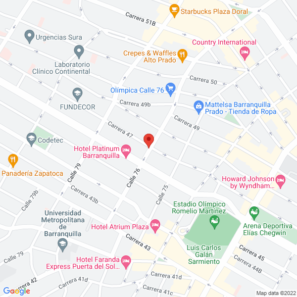 Map of Caspit Ltda. Electro Car Audio
