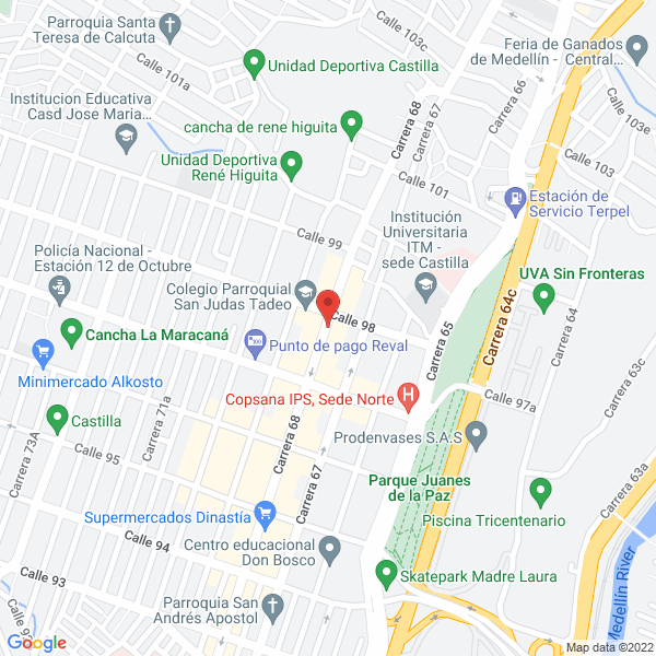 Mapa de Castipan De La 68