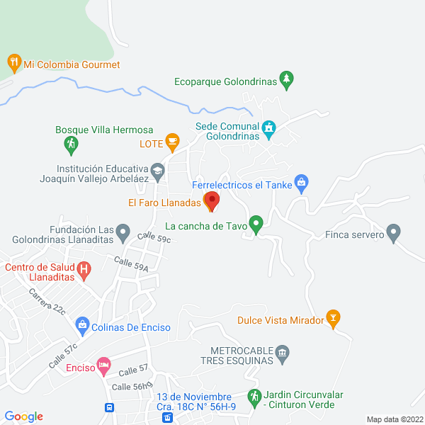 Map of Castro Rivas Benjamin