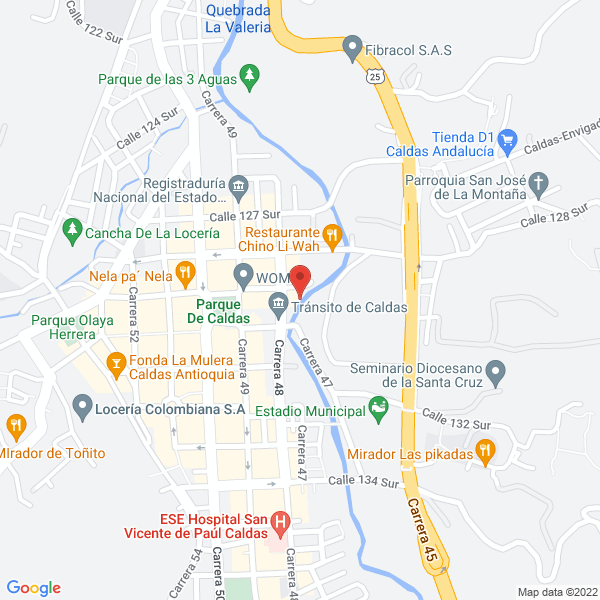 Map of Centro De Copiado Athenea
