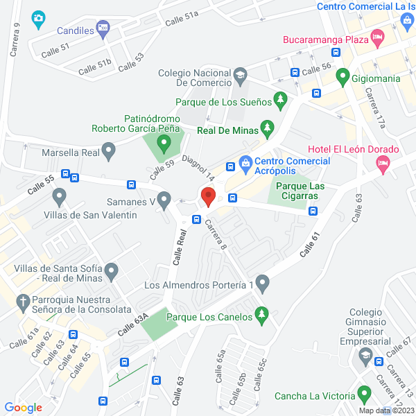 Map of Centro De Relajacion Antiestres Y Adelgazamiento De La Mujer