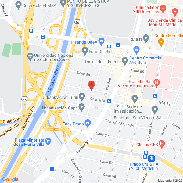 Map of Centro De Servicios Veleza S.A.S.