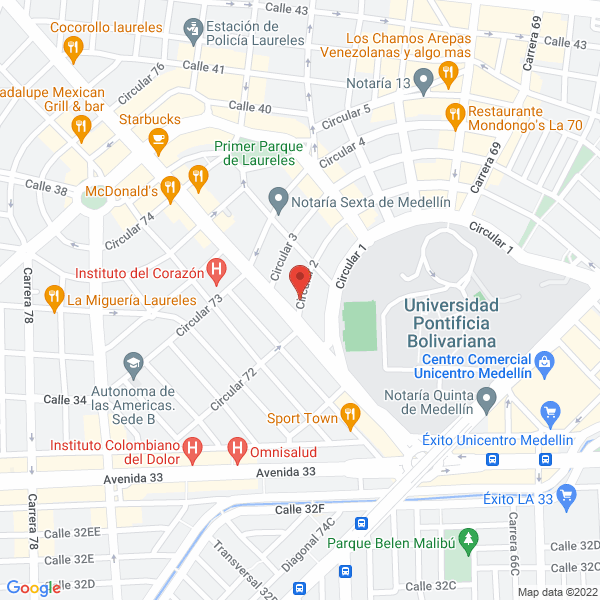Mapa de Centro Psicopedagógico Crecer