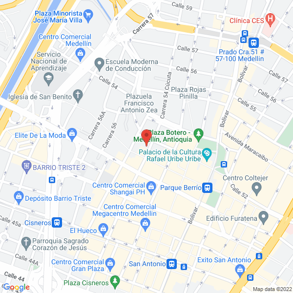 Map of Centro Textil Medellín S.A.S.