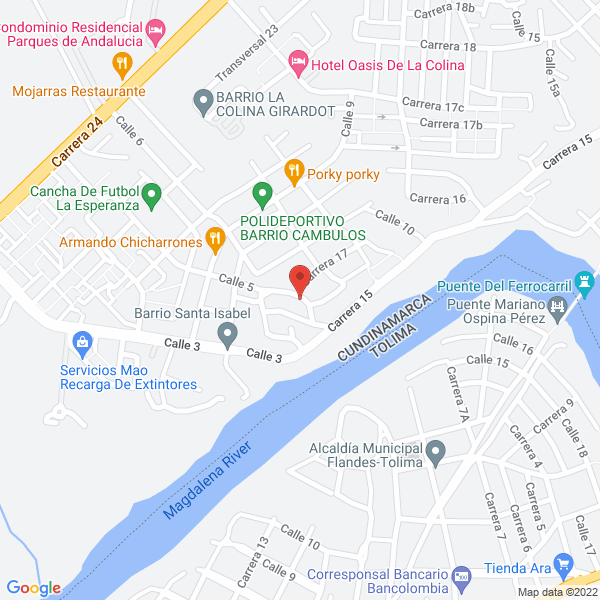 Map of Chocodetalles