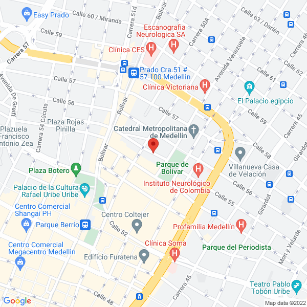 Map of Cine Plus