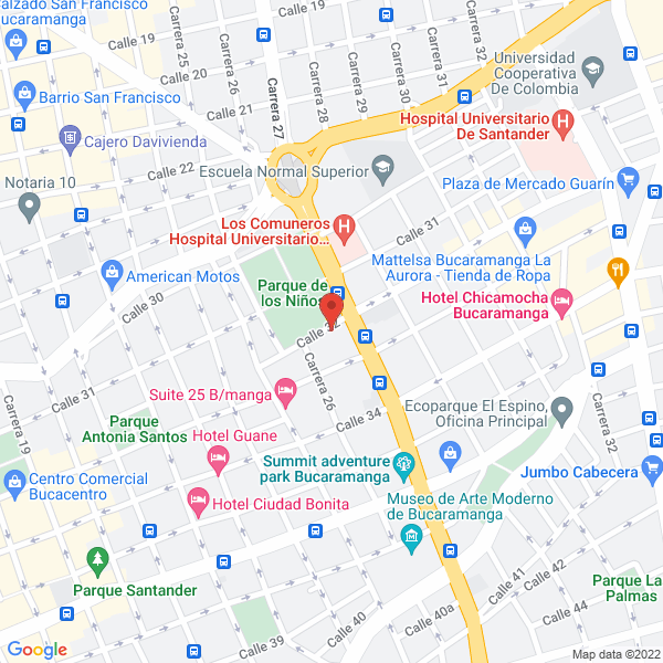 Map of Clinica De Ropa Ampy