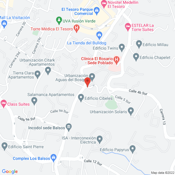 Map of Coral Regalos