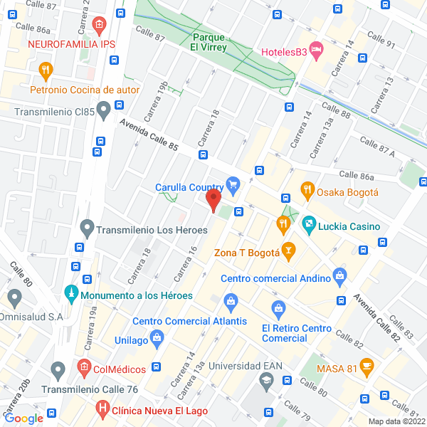 Mapa de Corn & Coffee S.A.S.