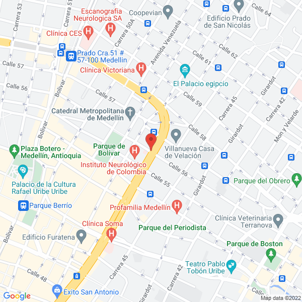 Map of Corporacióncalidad