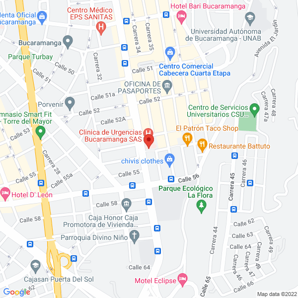 Map of Cortes Buitrago & Ltda.