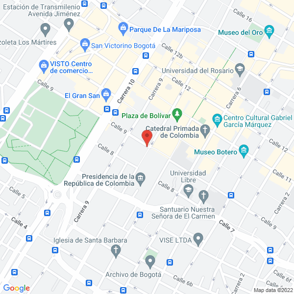 Mapa de Cosmedrogas