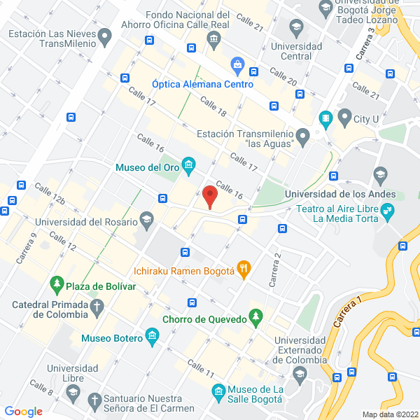 Mapa de Cupido Flores & Bonsai