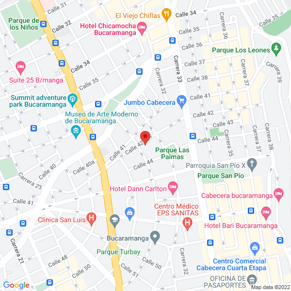 Map of Rodriguez De Bohorquez Martha Cecilia