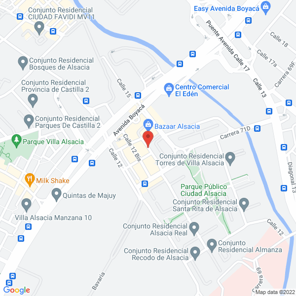 Mapa de Recreacion Y Eventos
