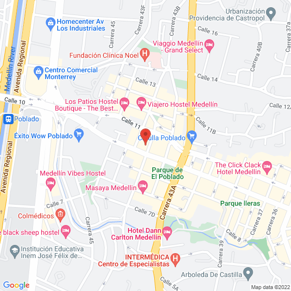 Map of Hersic International S.A.S