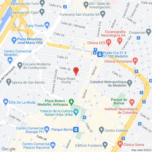 Map of Sociedad Milla 52 S.A.S.