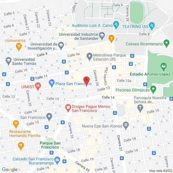 Map of Risas Con Diego Mendoza
