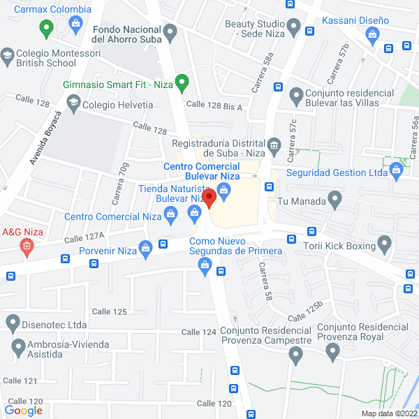 Mapa de Cambios El Tesoro