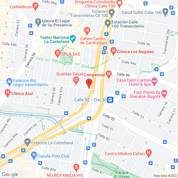 Mapa de Dotaciones Lafivi