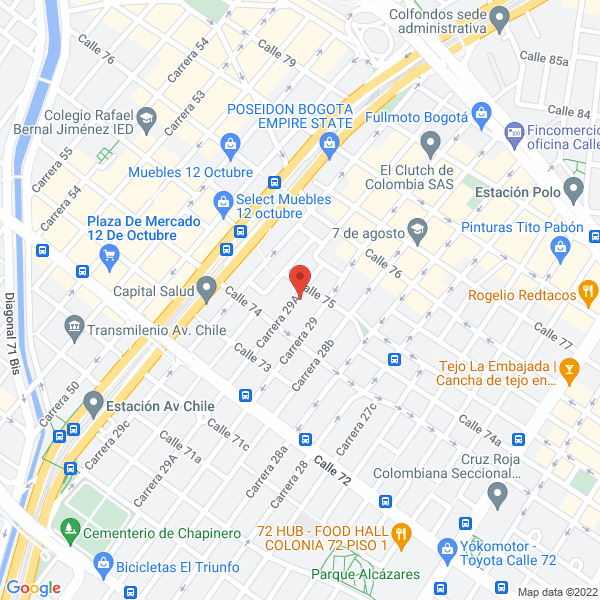 Mapa de Proseconcel Ltda.