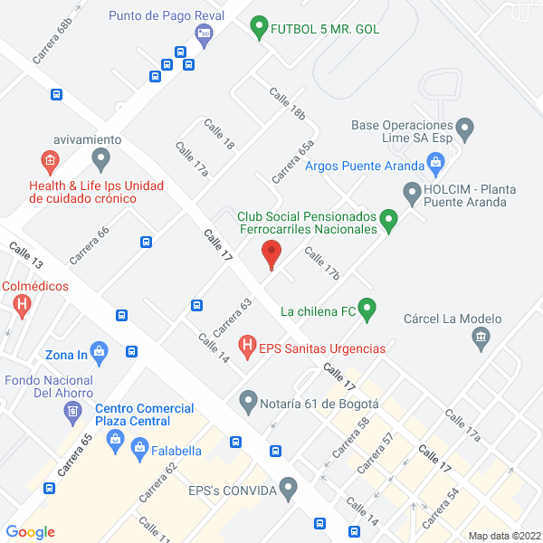 Mapa de Películas Extruidas S.A. Pelex