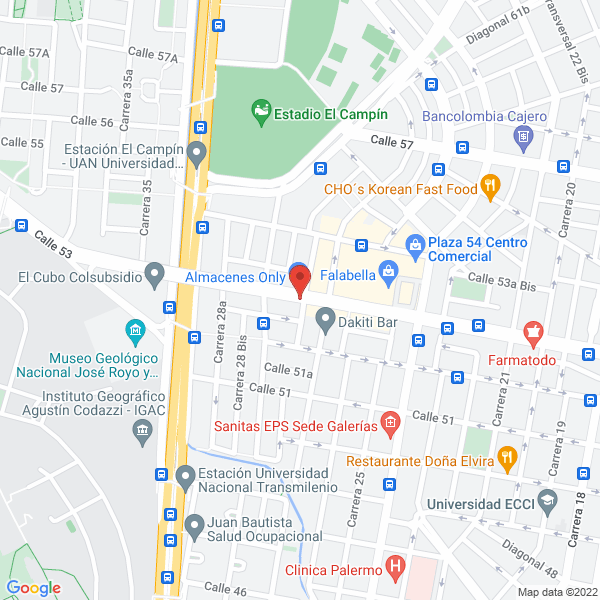 Mapa de Sudotacion Sas