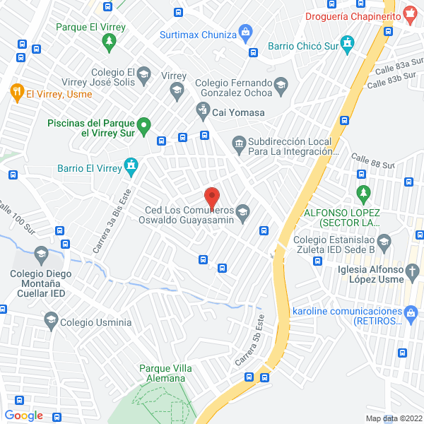 Mapa de Anchor De Colombia Ltda.