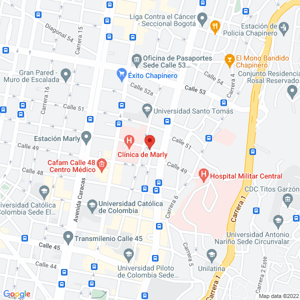 Mapa de Cruz Gutiérrez Horacio