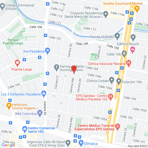 Mapa de Renta Pc Ltda.