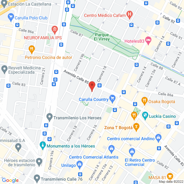 Mapa de Emdiagnostica S.A.S.