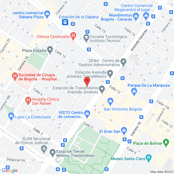 Mapa de Almacén Todo Agro