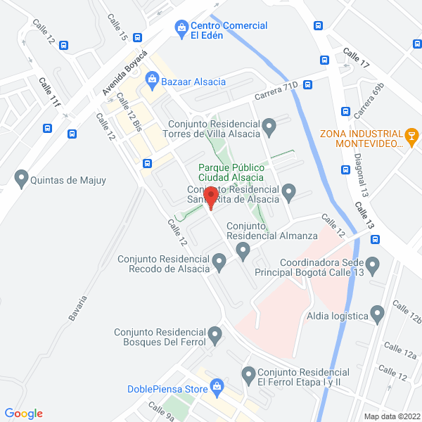 Mapa de Contenedores Bogota