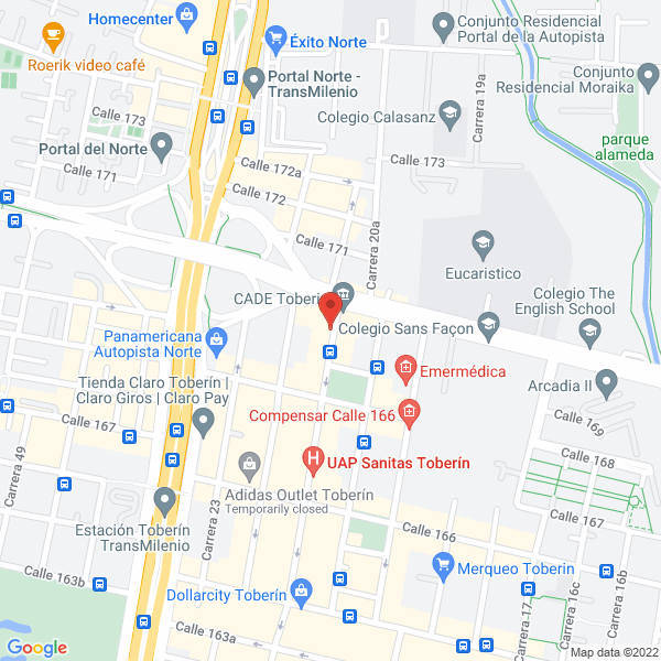 Mapa de Arbocol