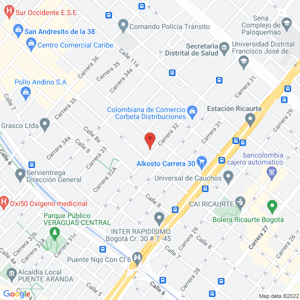 Mapa de Ferresolda S.A.S
