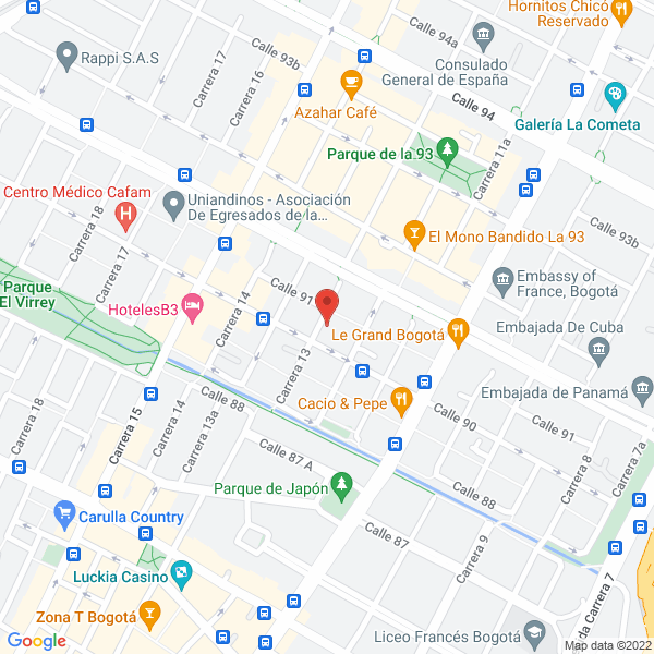Mapa de Lozada Zapata Claudia