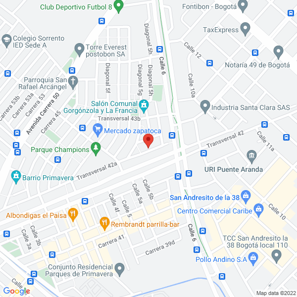 Mapa de Electrolux Servix